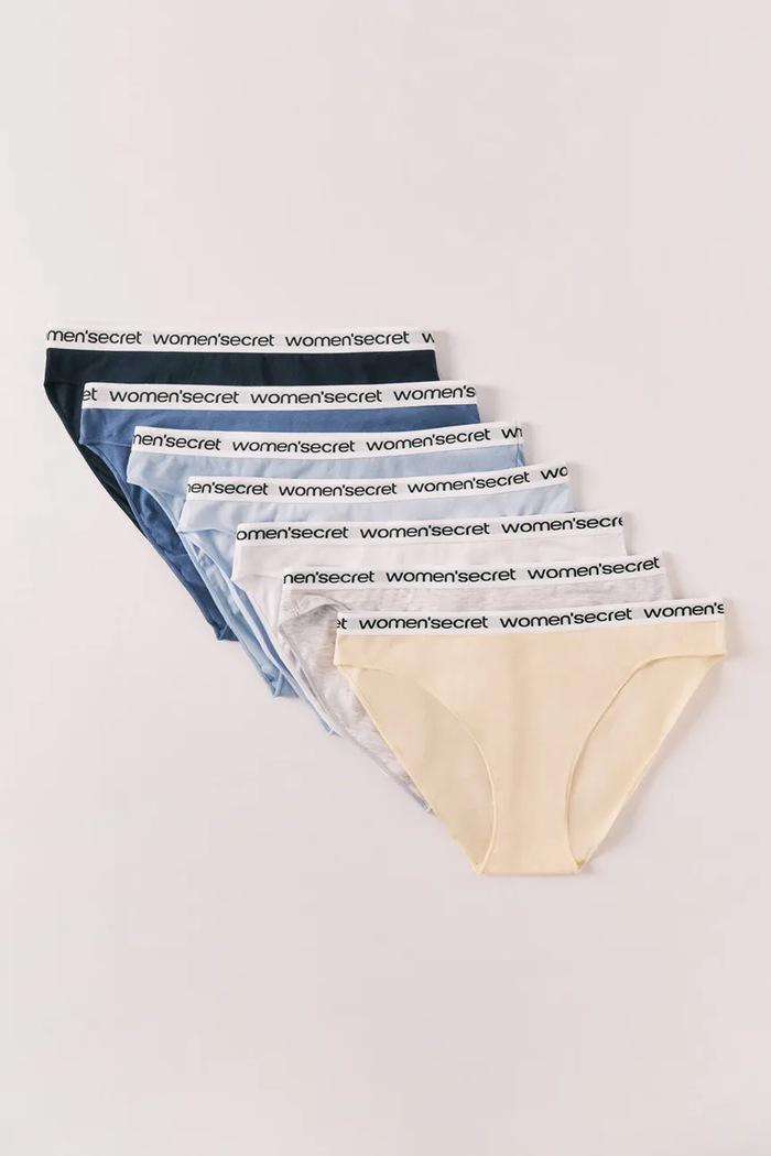 Chiloți Avelle full brief din bumbac multicolor