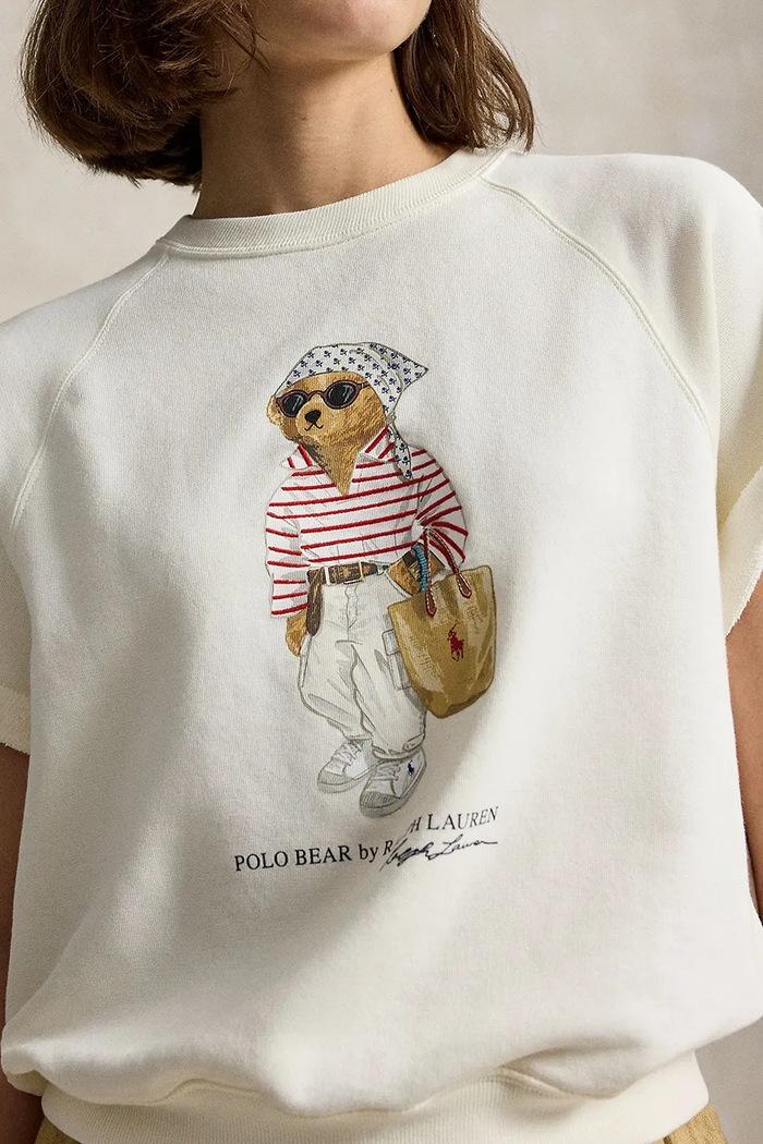 Tricou Avelle pentru femei din bumbac alb
