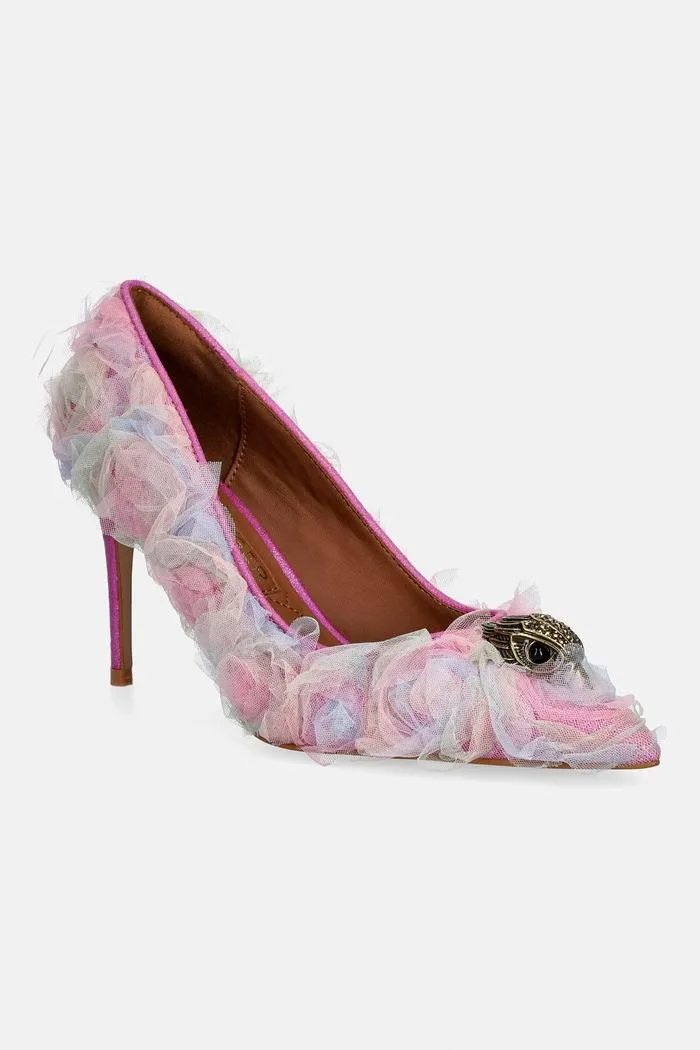 Pantofi Avelle stiletto roz