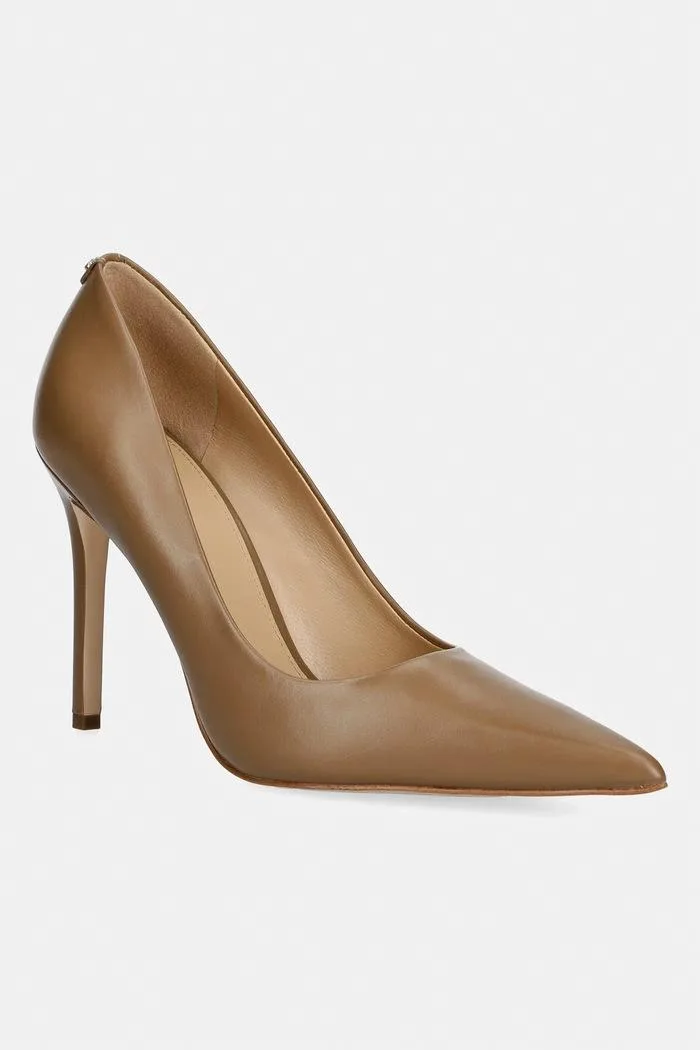 Pantofi Avelle pump din piele bej