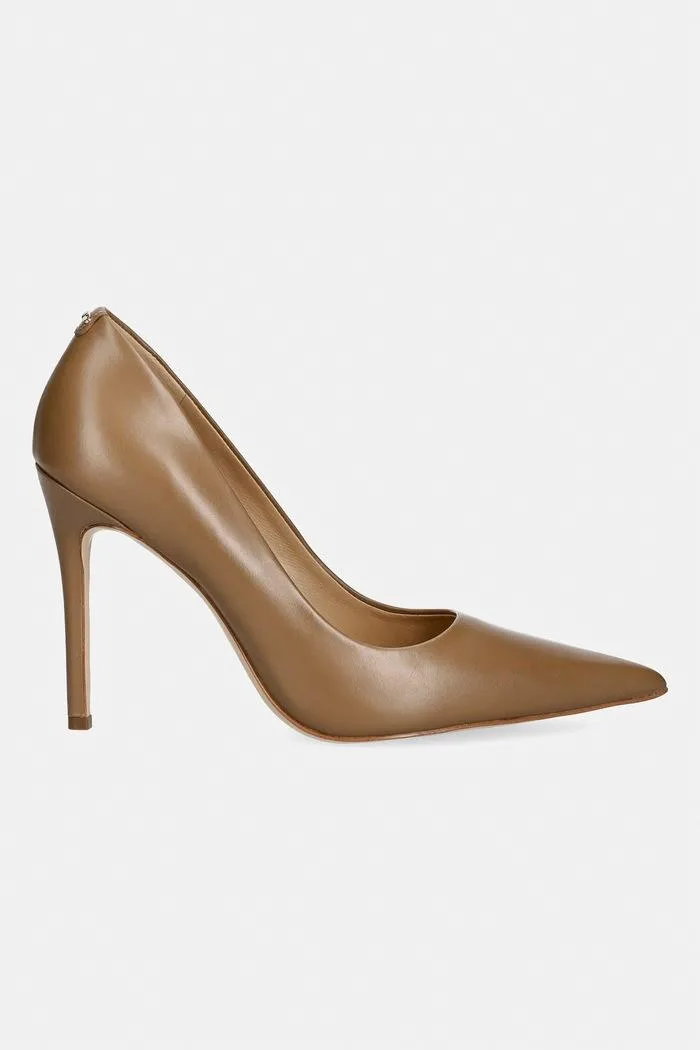 Pantofi Avelle pump din piele bej