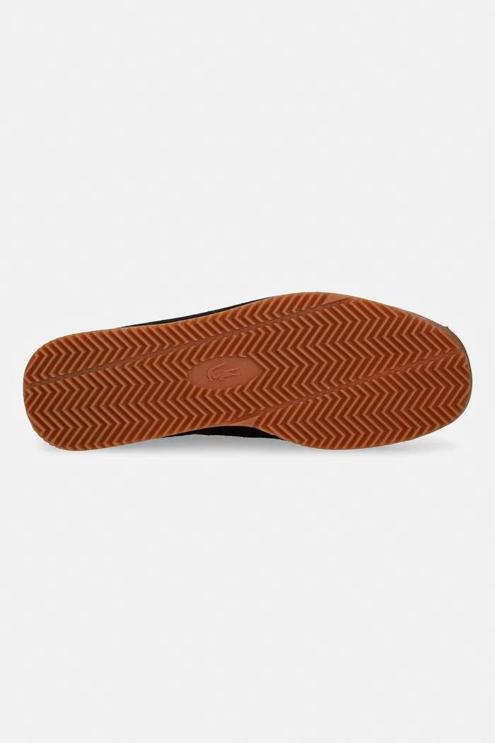 Sneakers Avelle din piele întoarsă maro