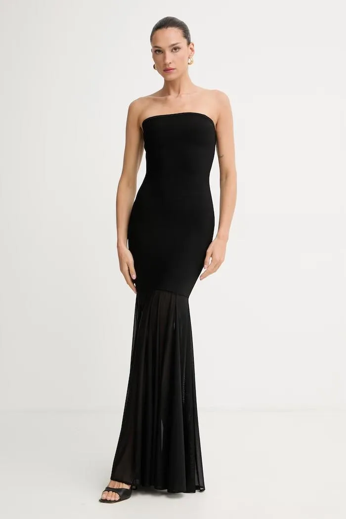 Rochie Avelle bodycon neagră simplă